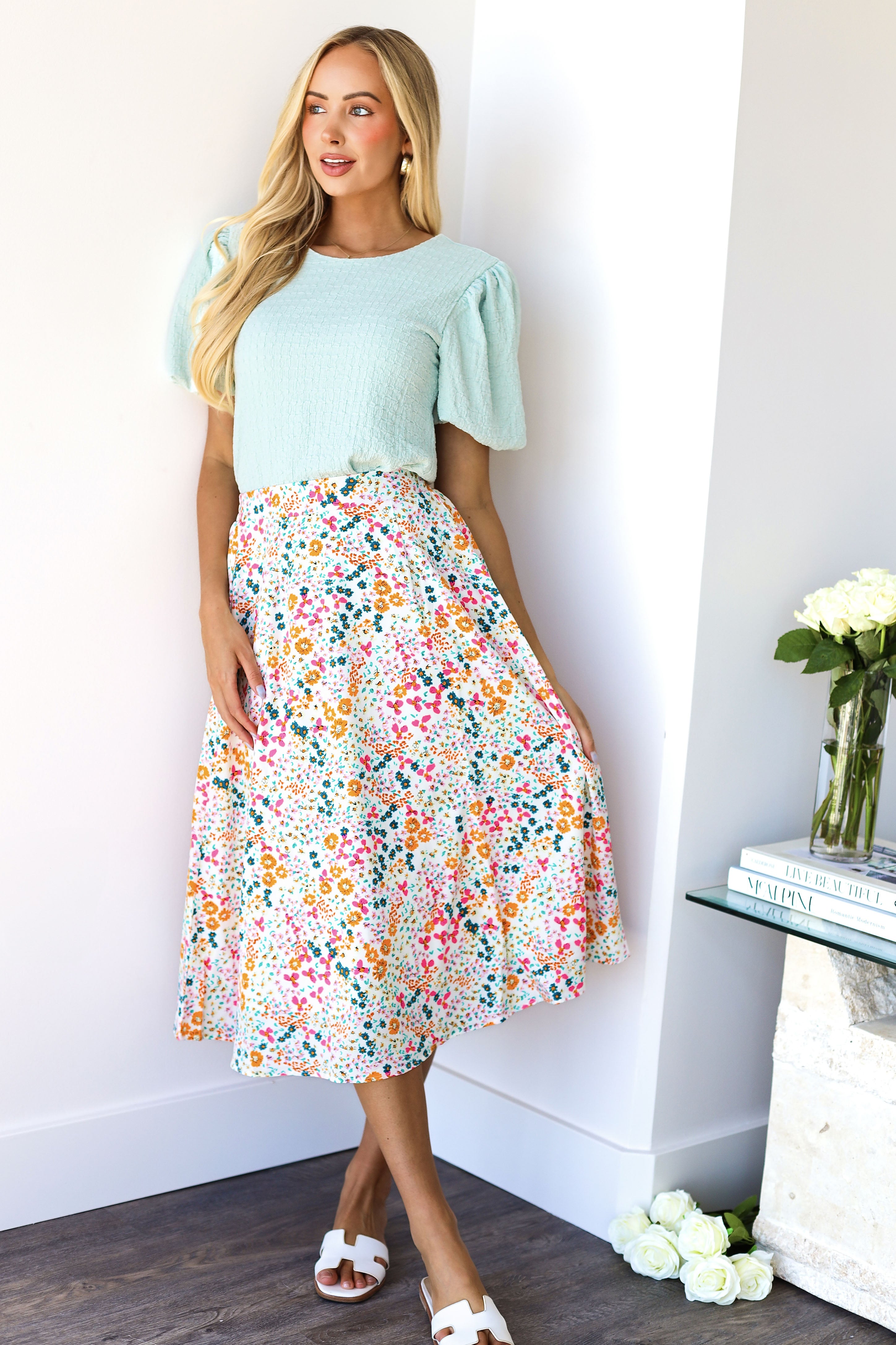 Sunset Ready Slip Skirt