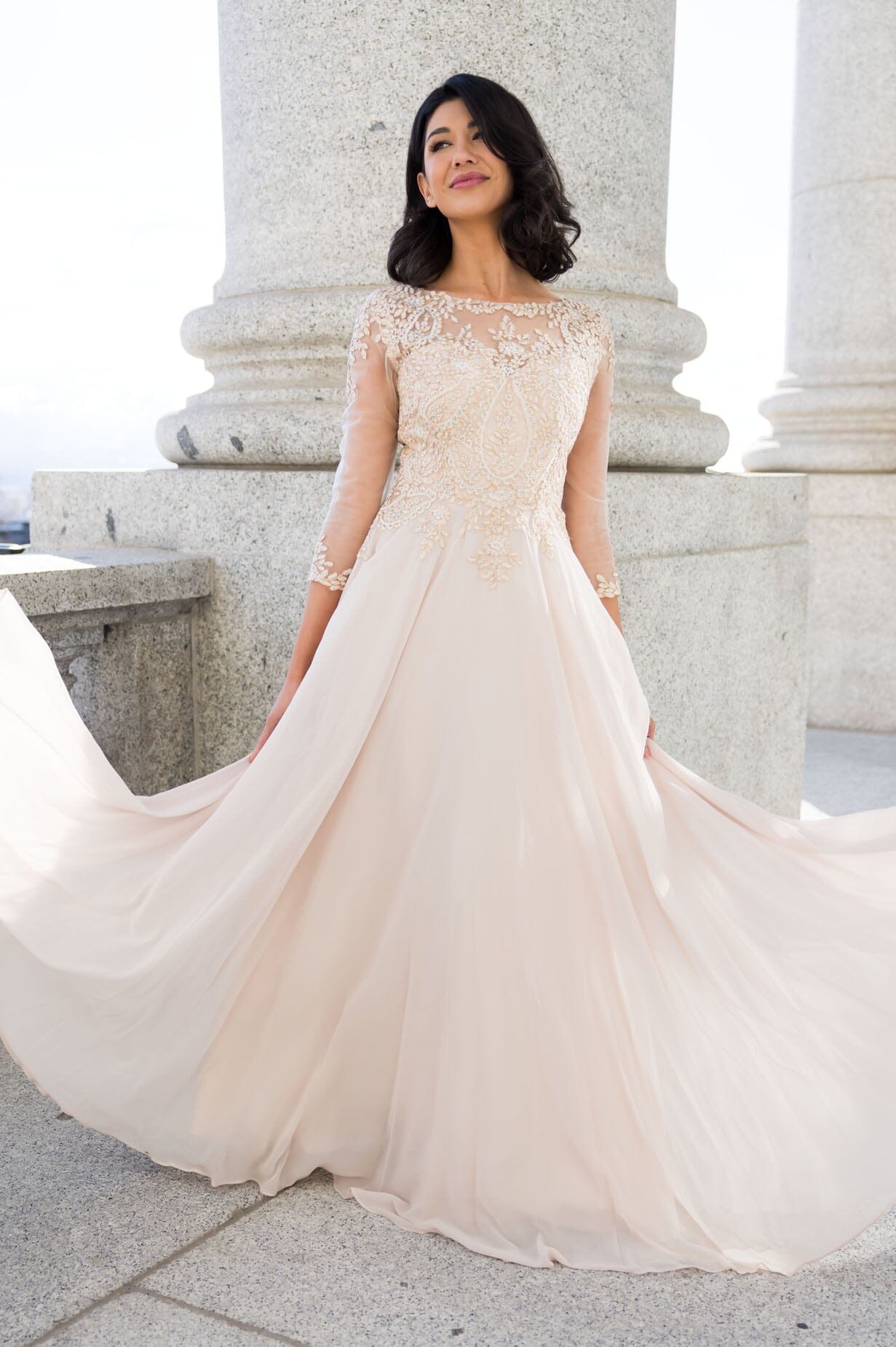 The Aurora Modest Dresses vendor-unknown 