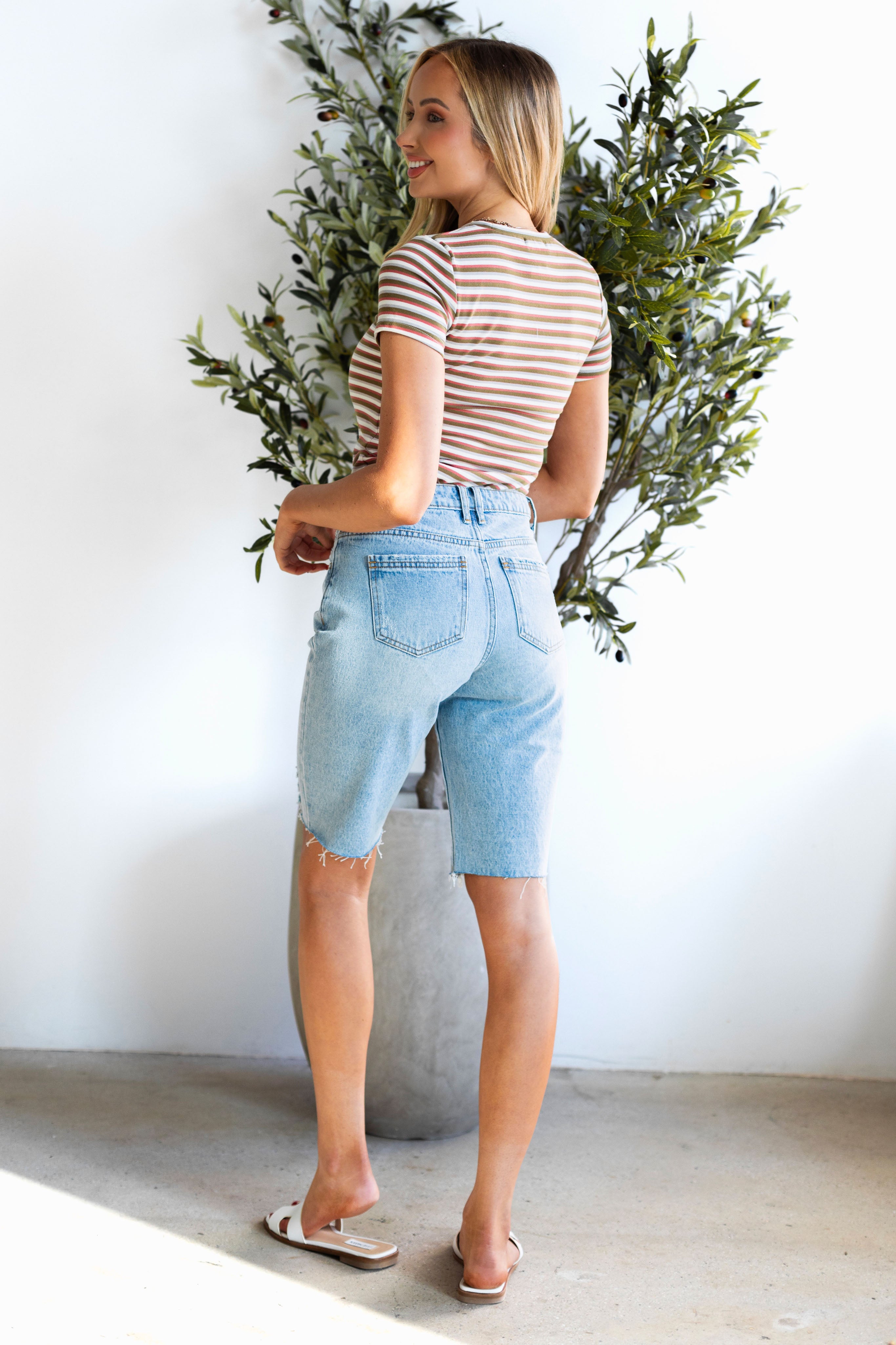 Bathed In Beauty Bermuda Shorts
