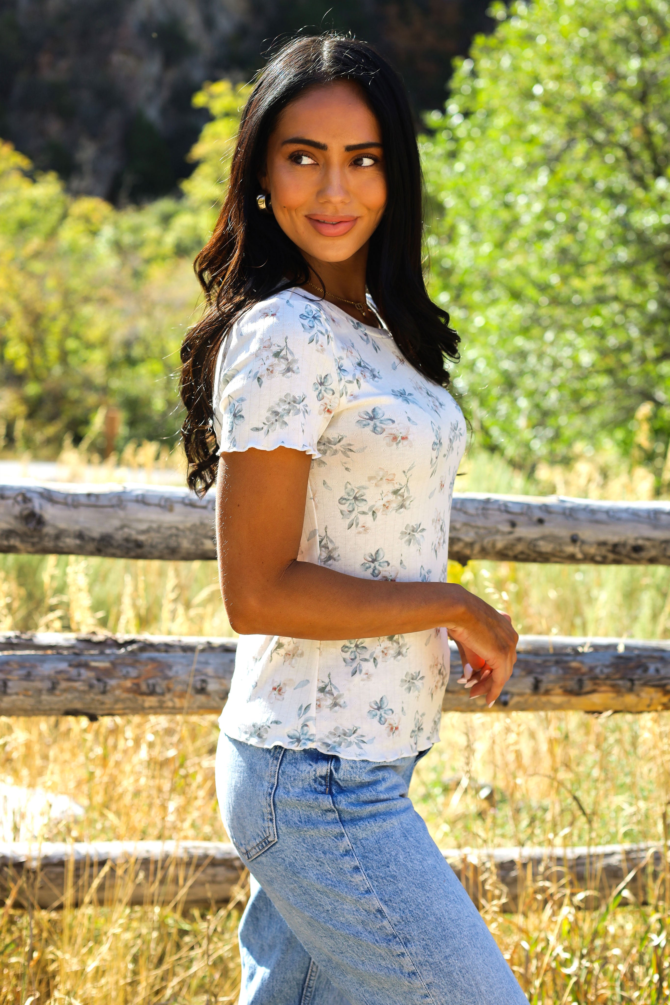 One Day Lettuce Edge Tee