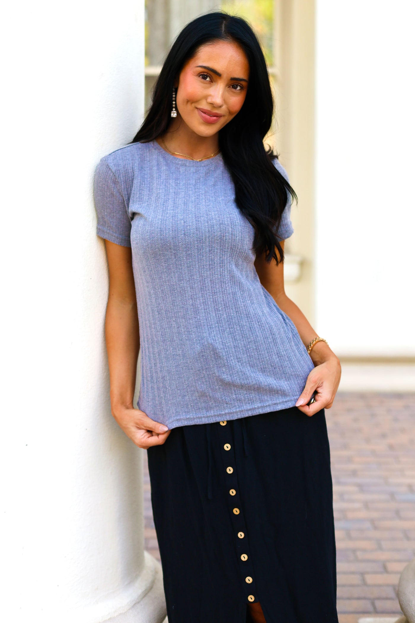 Never Forgotten Pointelle Top