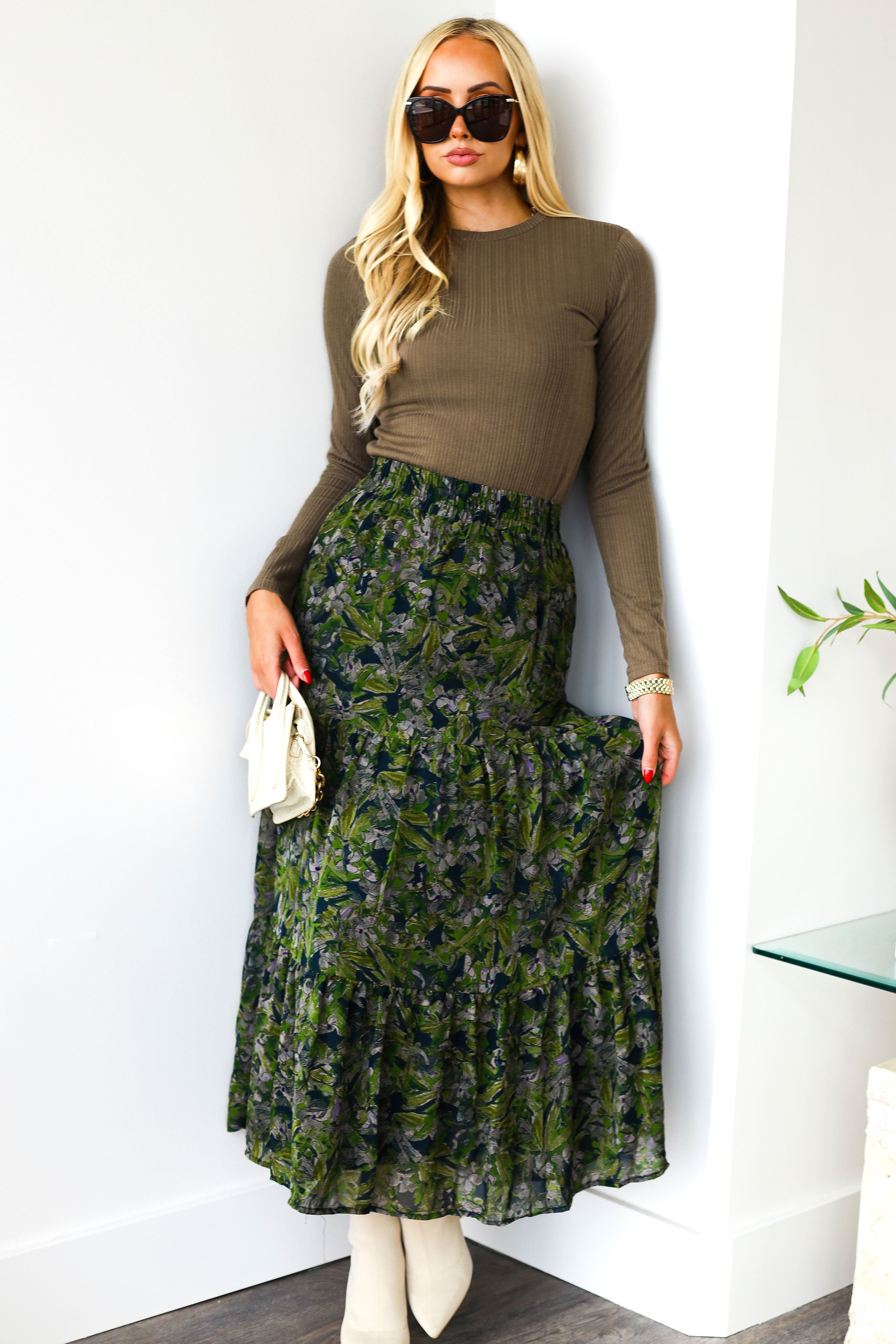 Nothing Lasts Forever Maxi Skirt