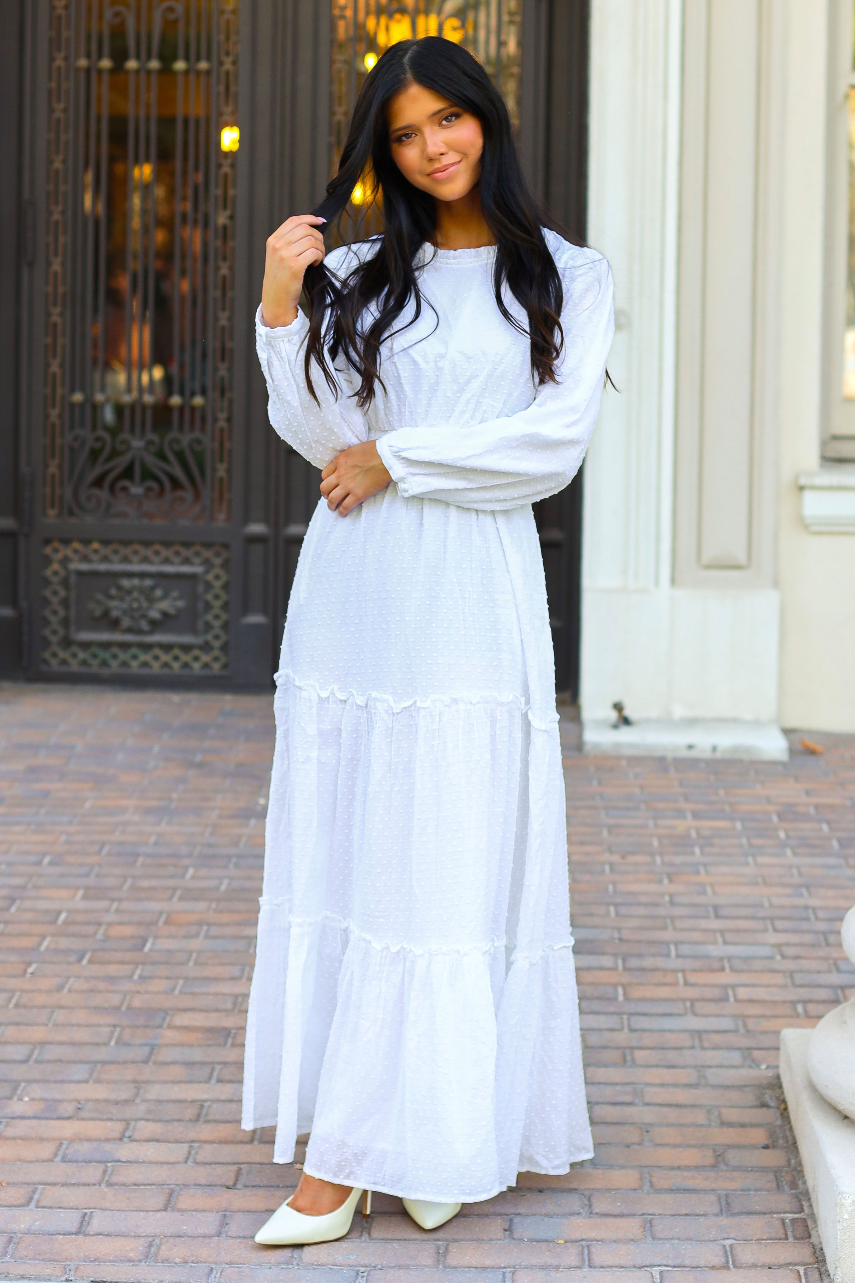 The Chalsey Modest Temple Dress