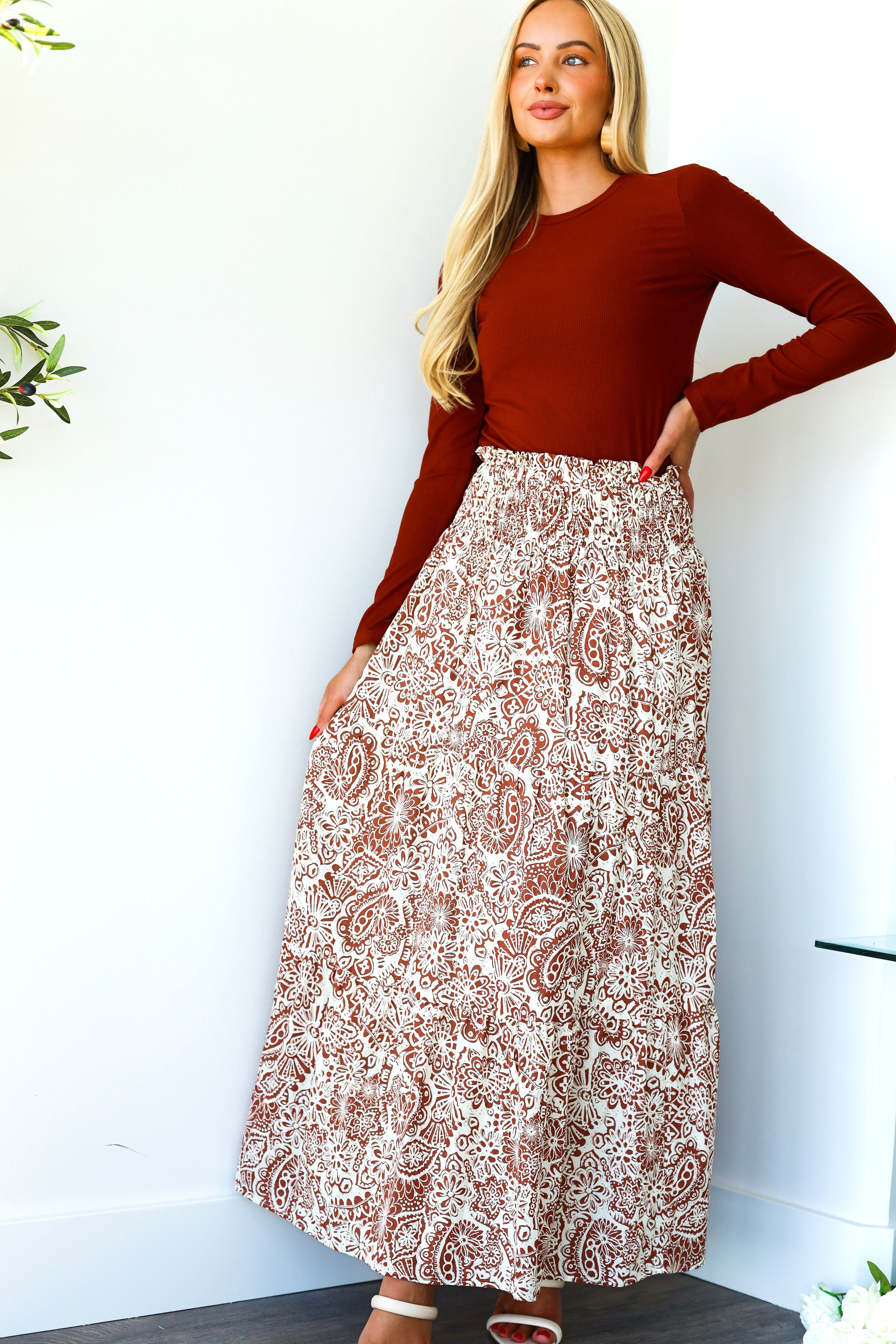 Infinity Kind Of Love Maxi Skirt