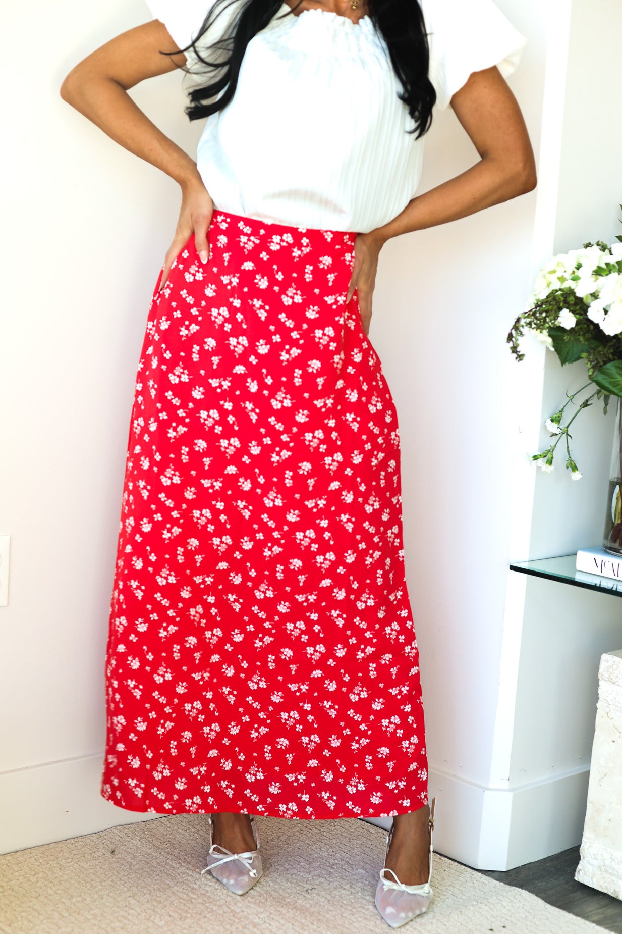 All The Beauty Sheath Skirt