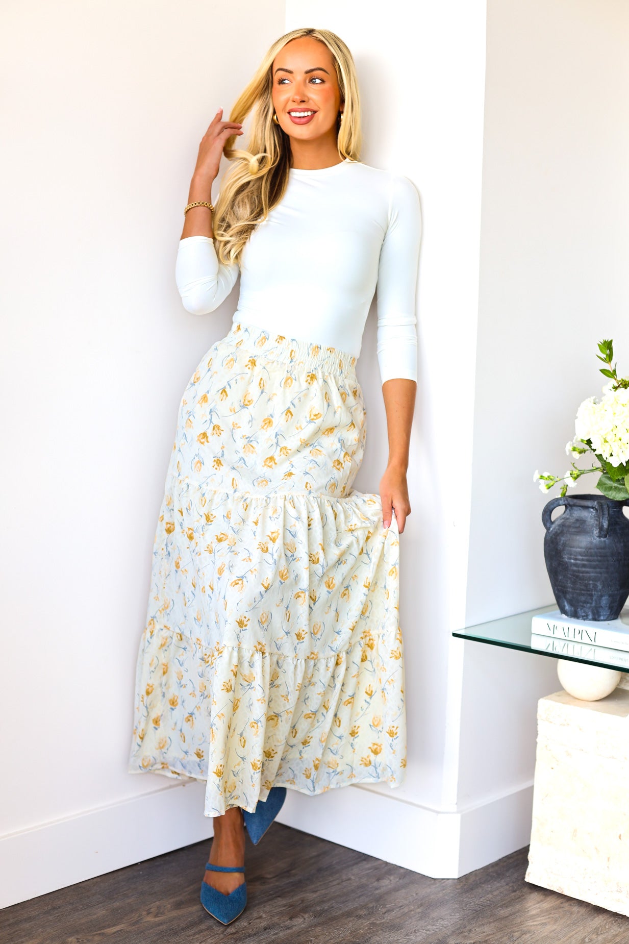 Nothing Lasts Forever Maxi Skirt