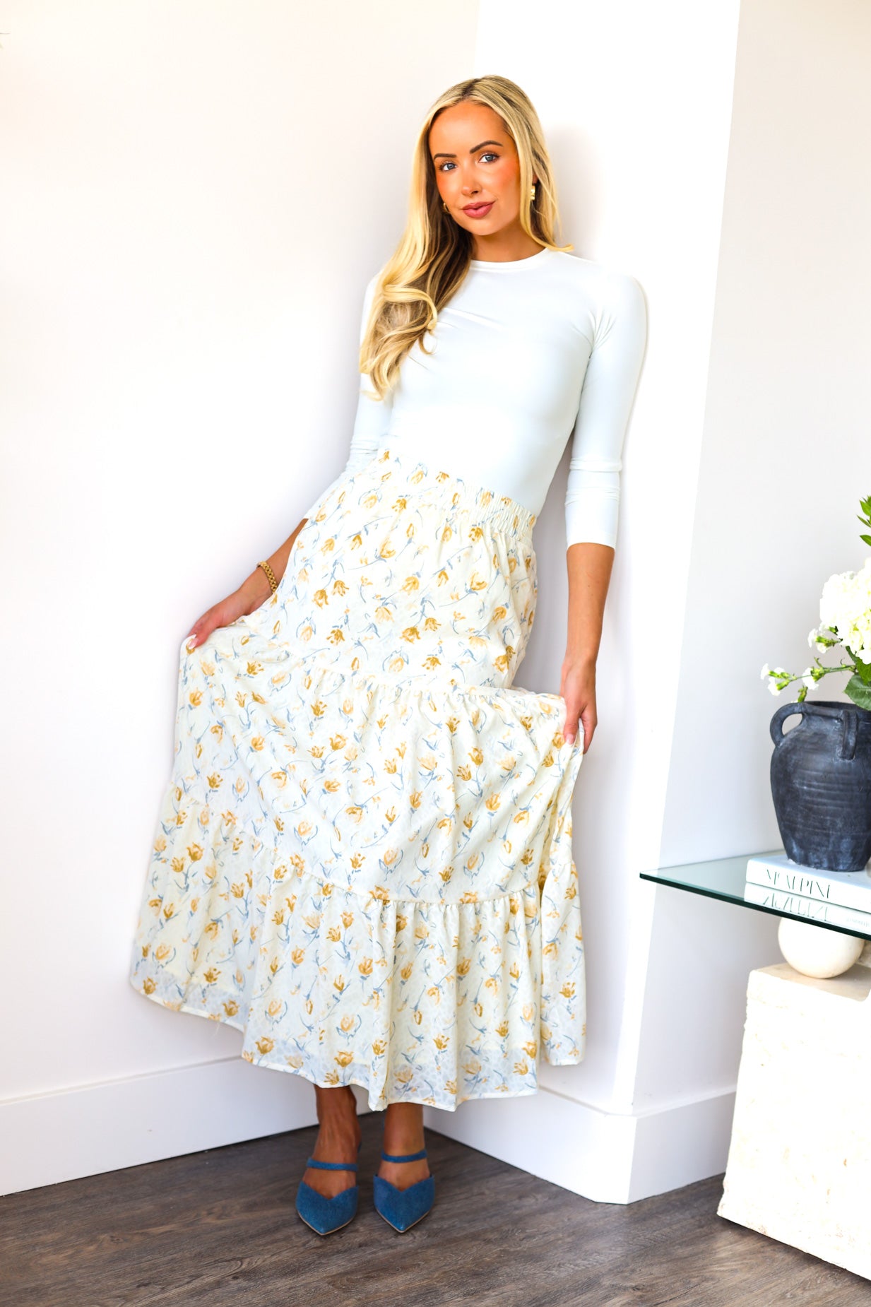 Nothing Lasts Forever Maxi Skirt