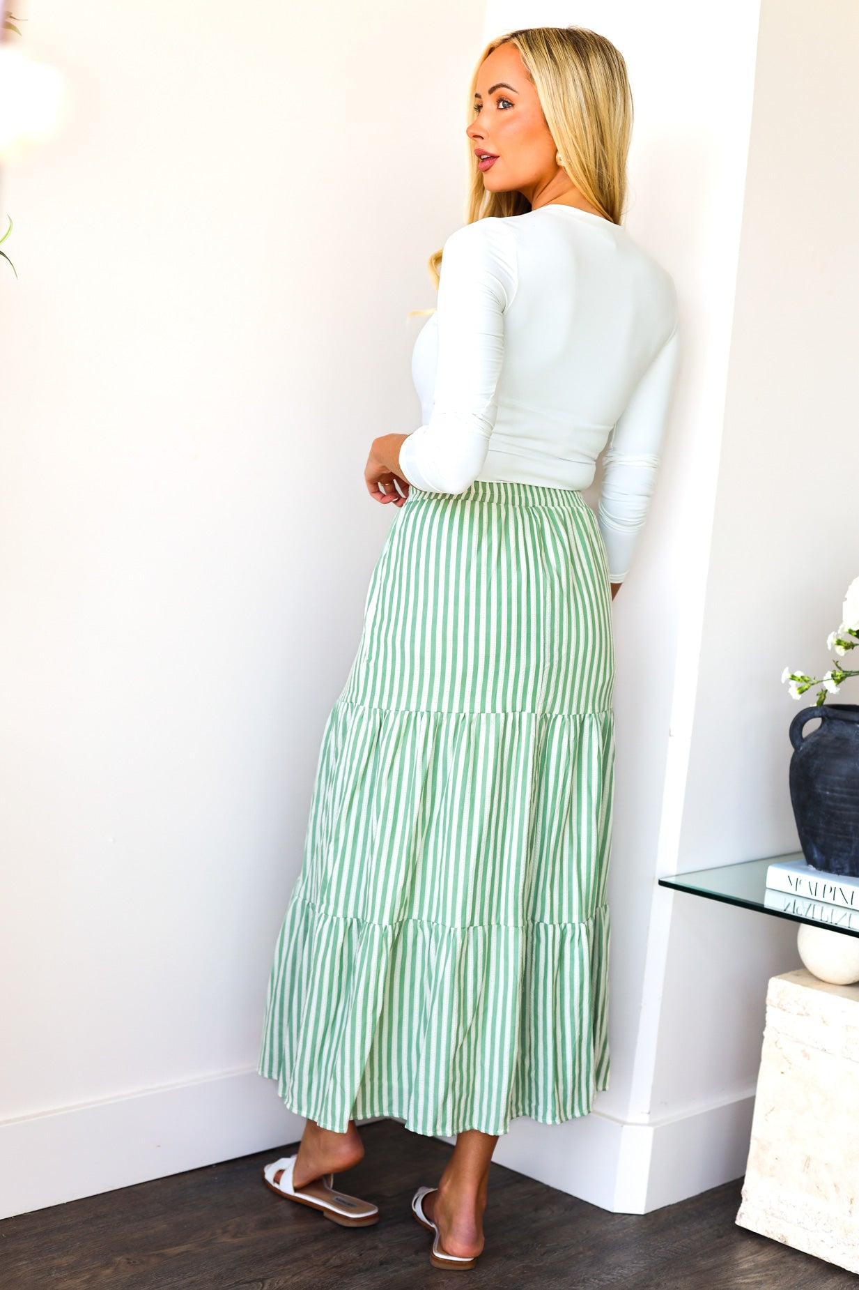 It's A Long Story Tiered Skirt