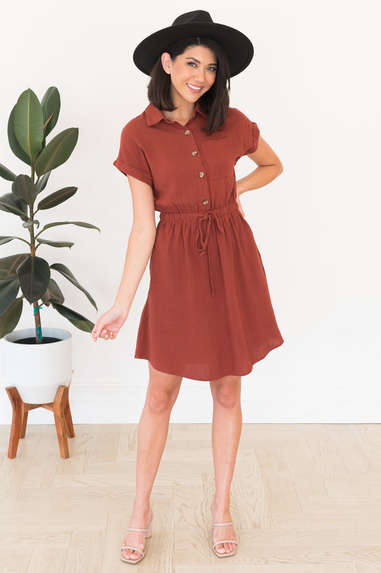 The Aimee Modest Dresses vendor-unknown 