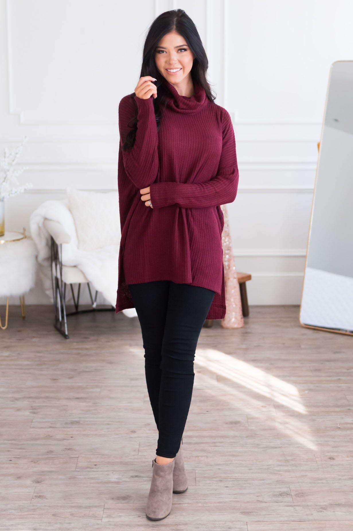 Better Than Basic Modest Oversize Top Modest Dresses vendor-unknown 