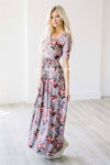The Miranda in Dusty Lilac Floral Modest Dresses vendor-unknown XS Dusty Lilac
