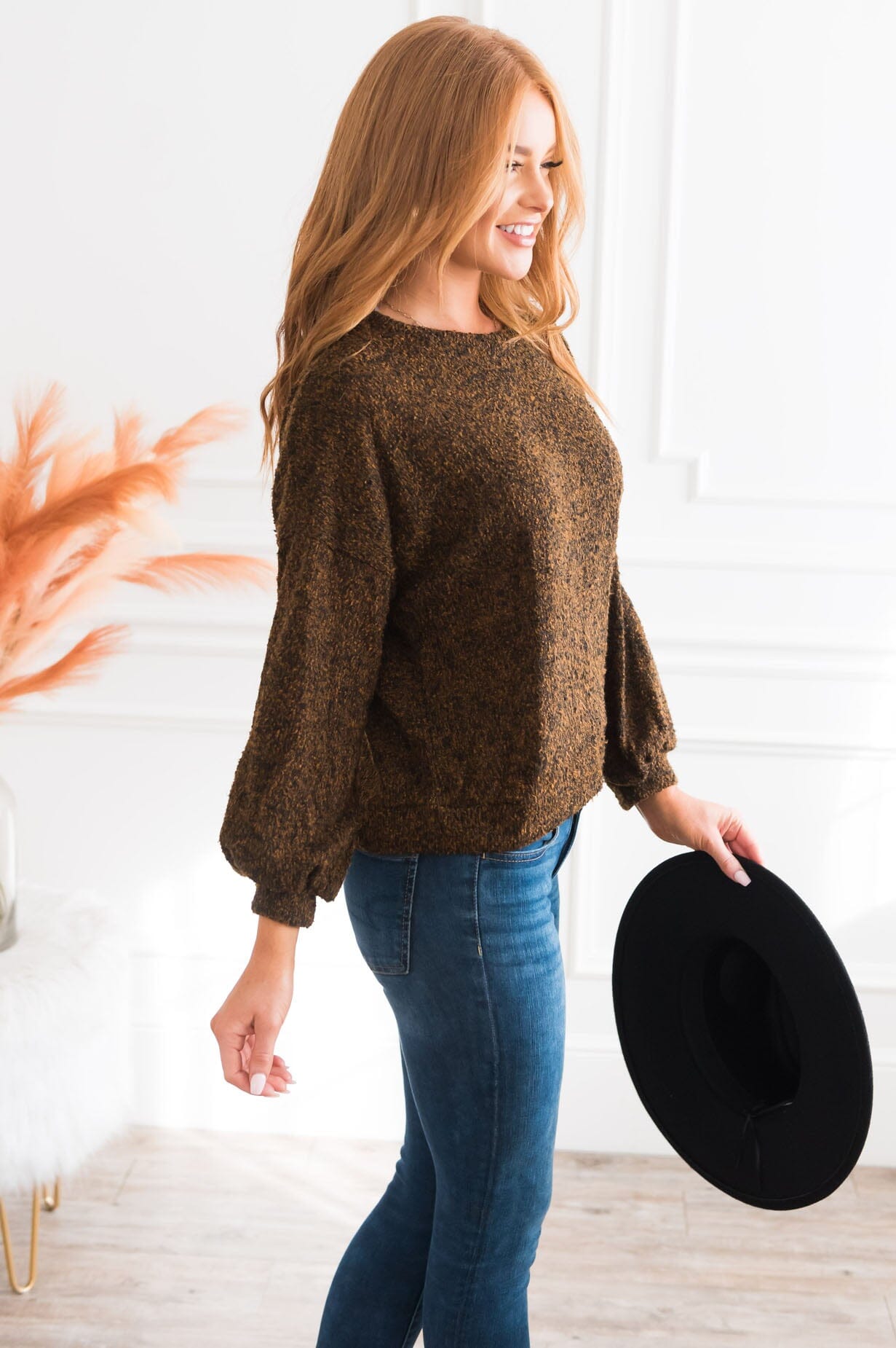 By The Candle Light Modest Sweater Modest Dresses vendor-unknown 