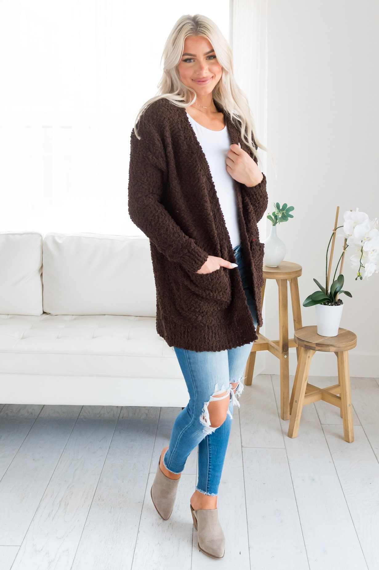 Hello Autumn Modest Cardigan Modest Dresses vendor-unknown 