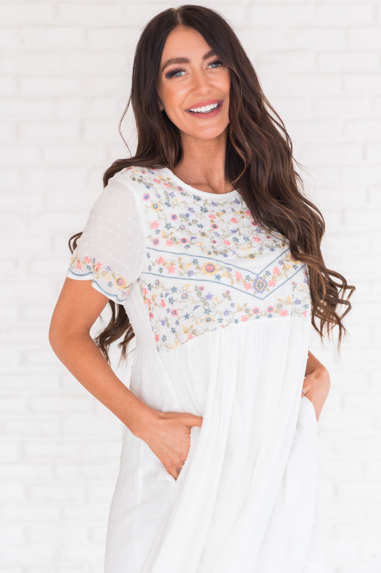 The Aubree Modest Dresses vendor-unknown 