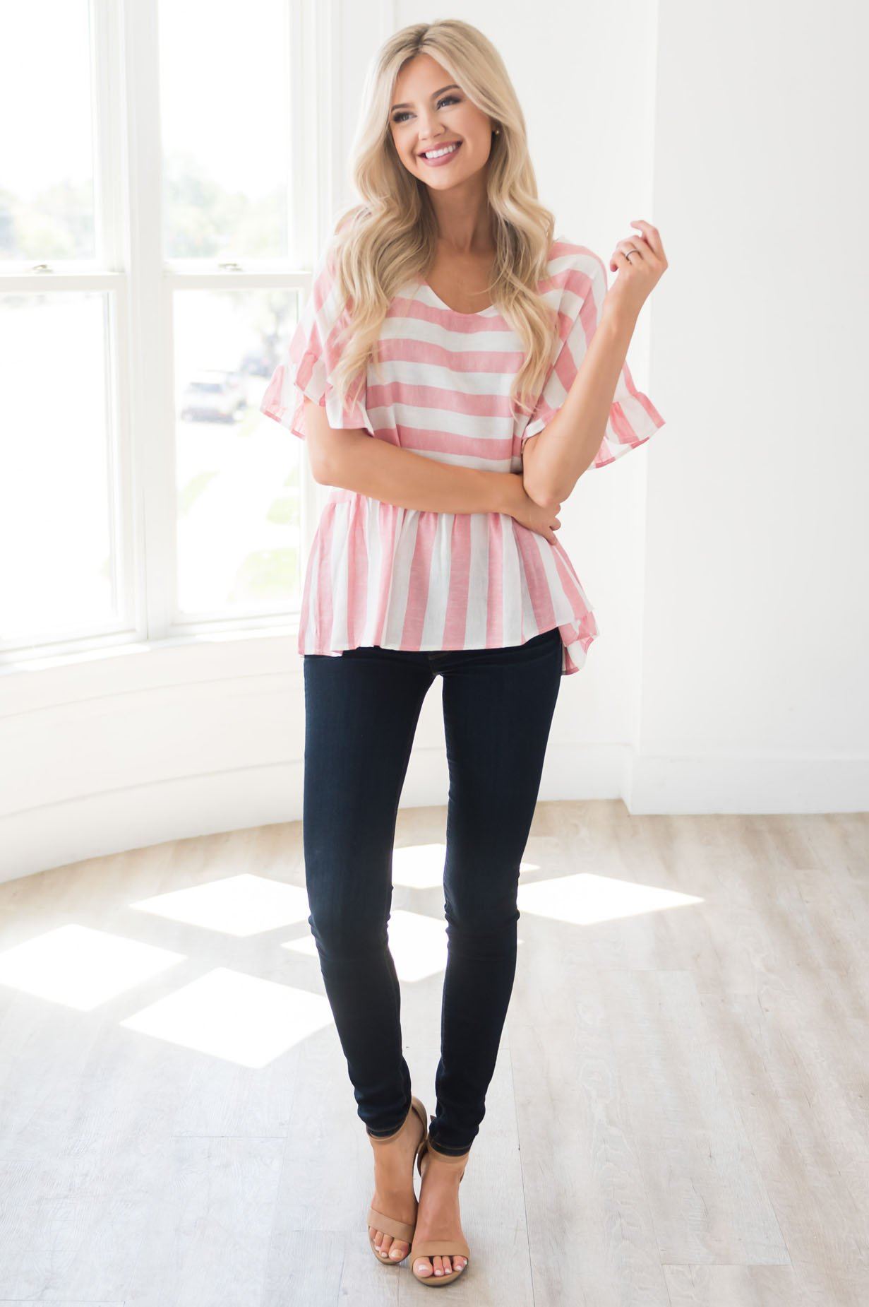 Best Of Luck Modest Blouse Modest Dresses vendor-unknown 