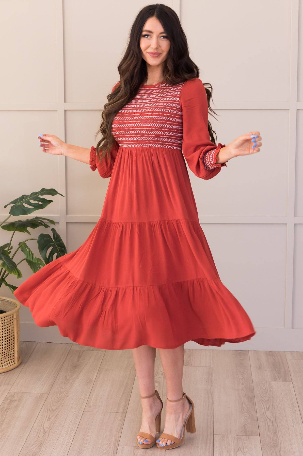 The Brenda Modest Dresses vendor-unknown 