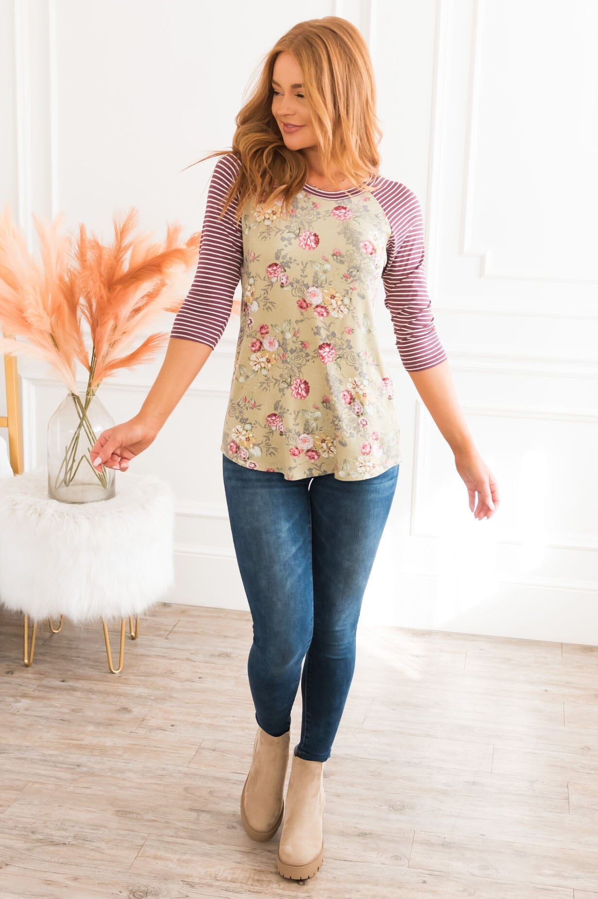 What Happiness Is To You Modest Baseball Tee NeeSee's Dresses 