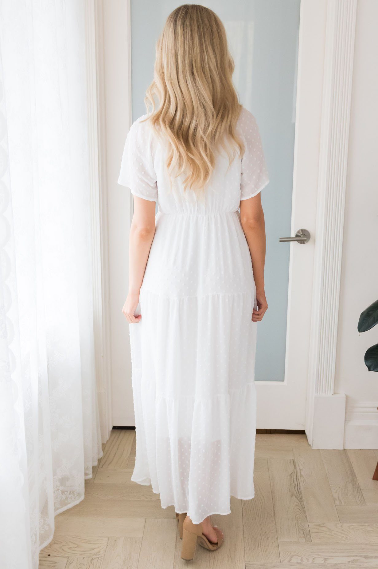 The Haliegh Swiss Dot Modest Dresses vendor-unknown 