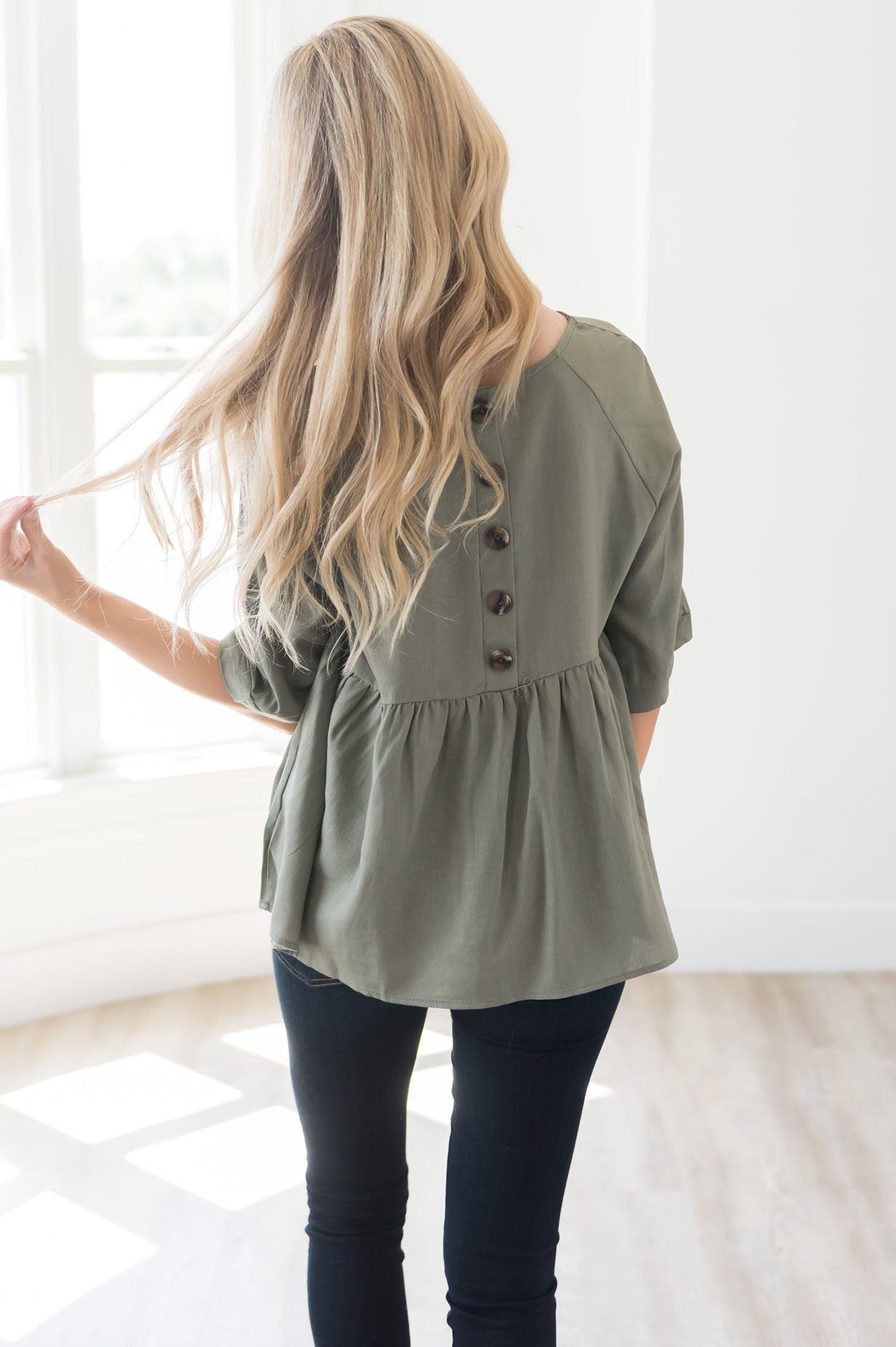 Amazing Views Modest Blouse Tops vendor-unknown 