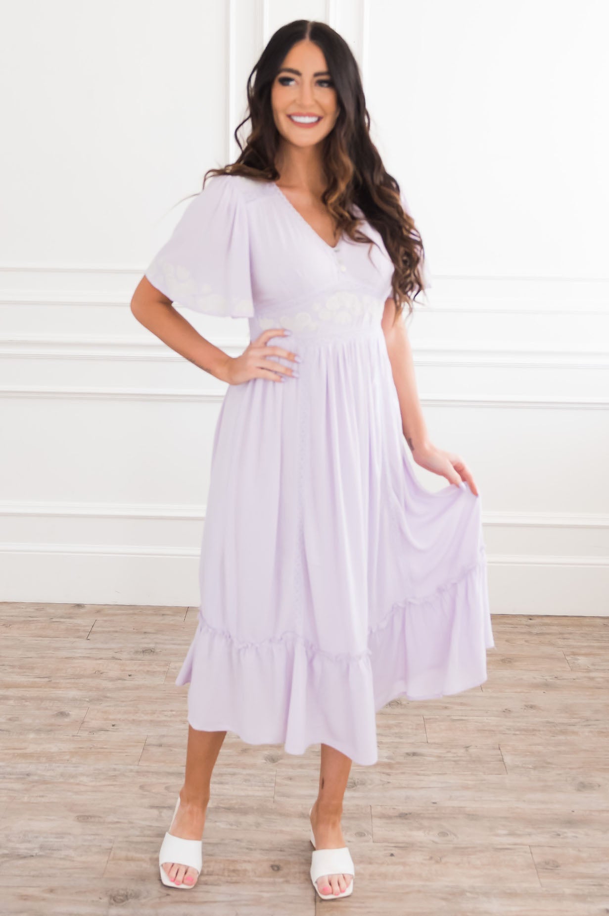 The Floria Modest Dresses vendor-unknown 