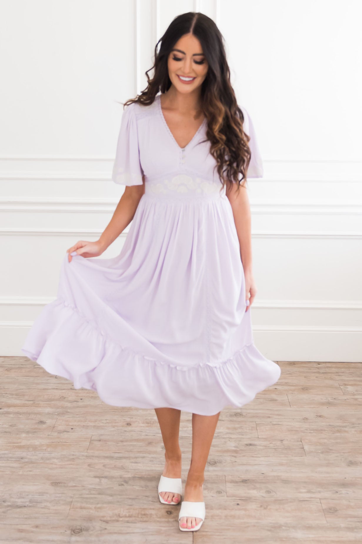 The Floria Modest Dresses vendor-unknown 