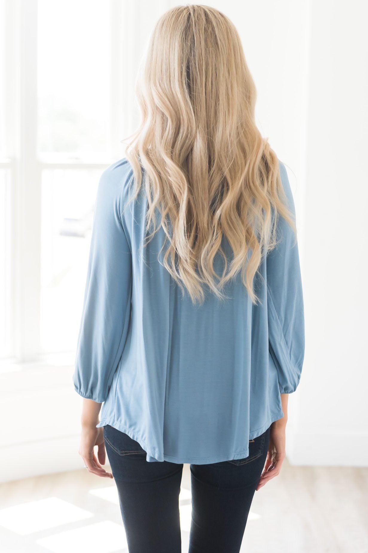 Everlasting Grace Modest Blouse Tops vendor-unknown 