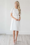 The Remy Modest Dresses vendor-unknown White S