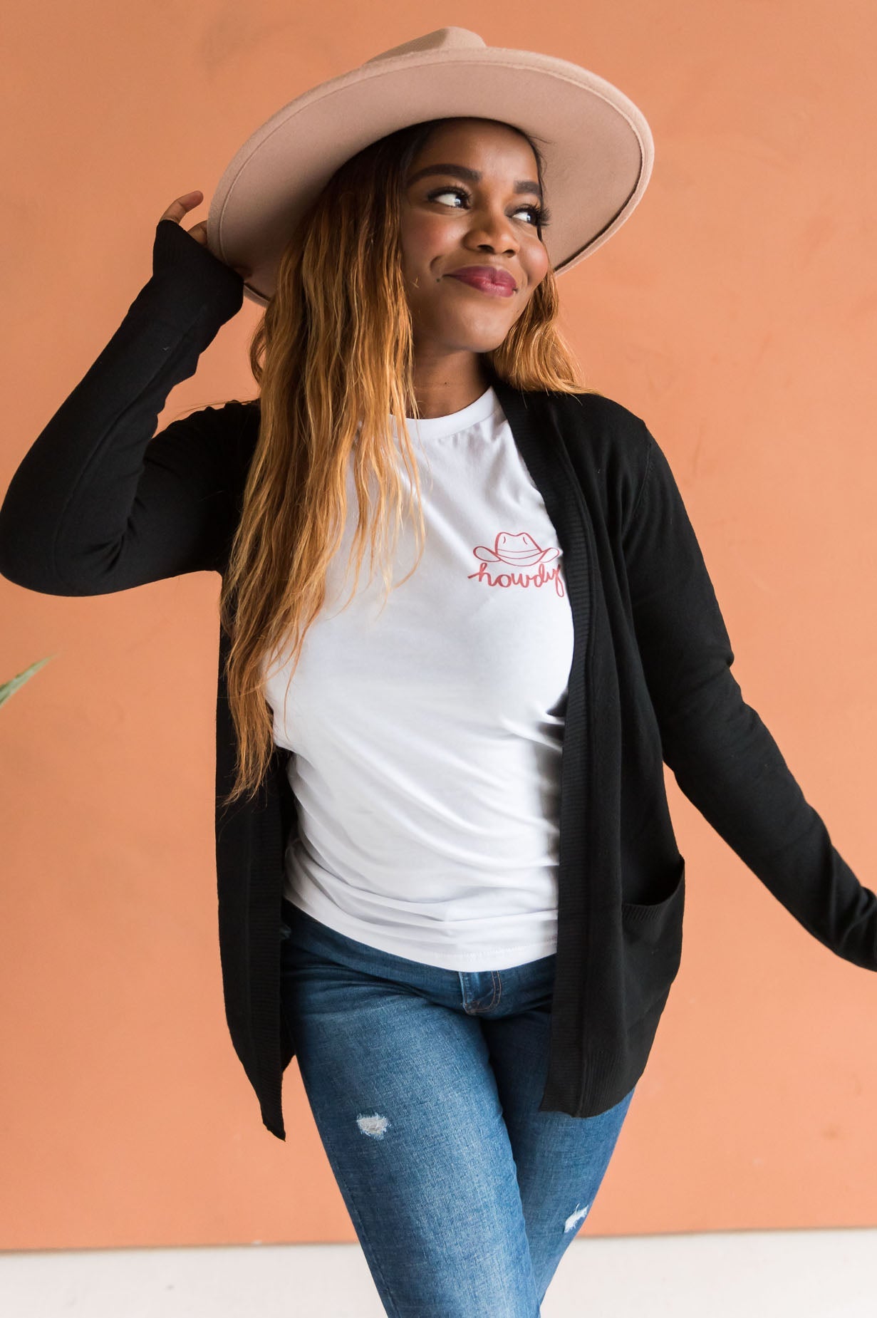 Howdy Modest Tee Modest Dresses vendor-unknown 