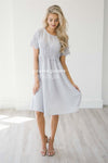 The Remy Modest Dresses vendor-unknown S Soft Lilac Silver