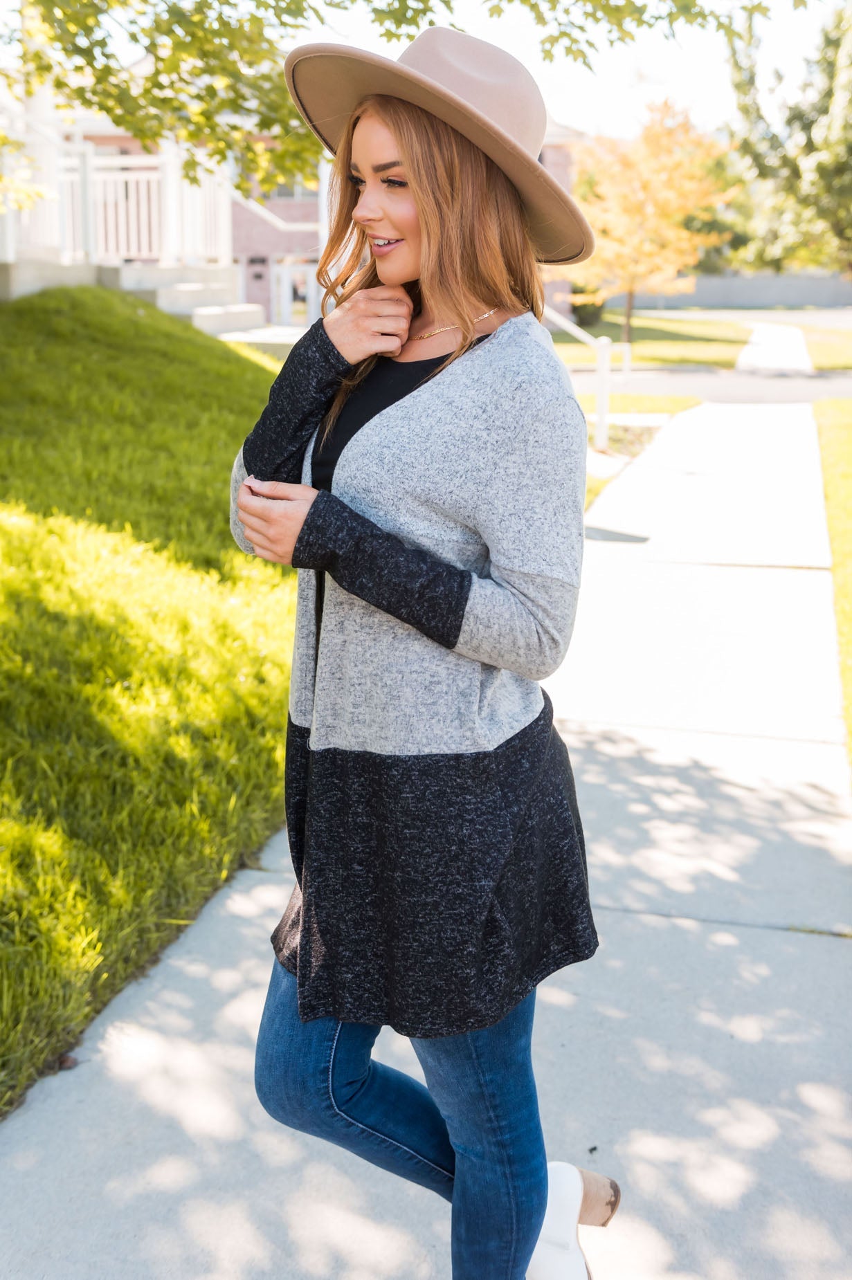 Harvest Ready Modest Cardigan Tops vendor-unknown 