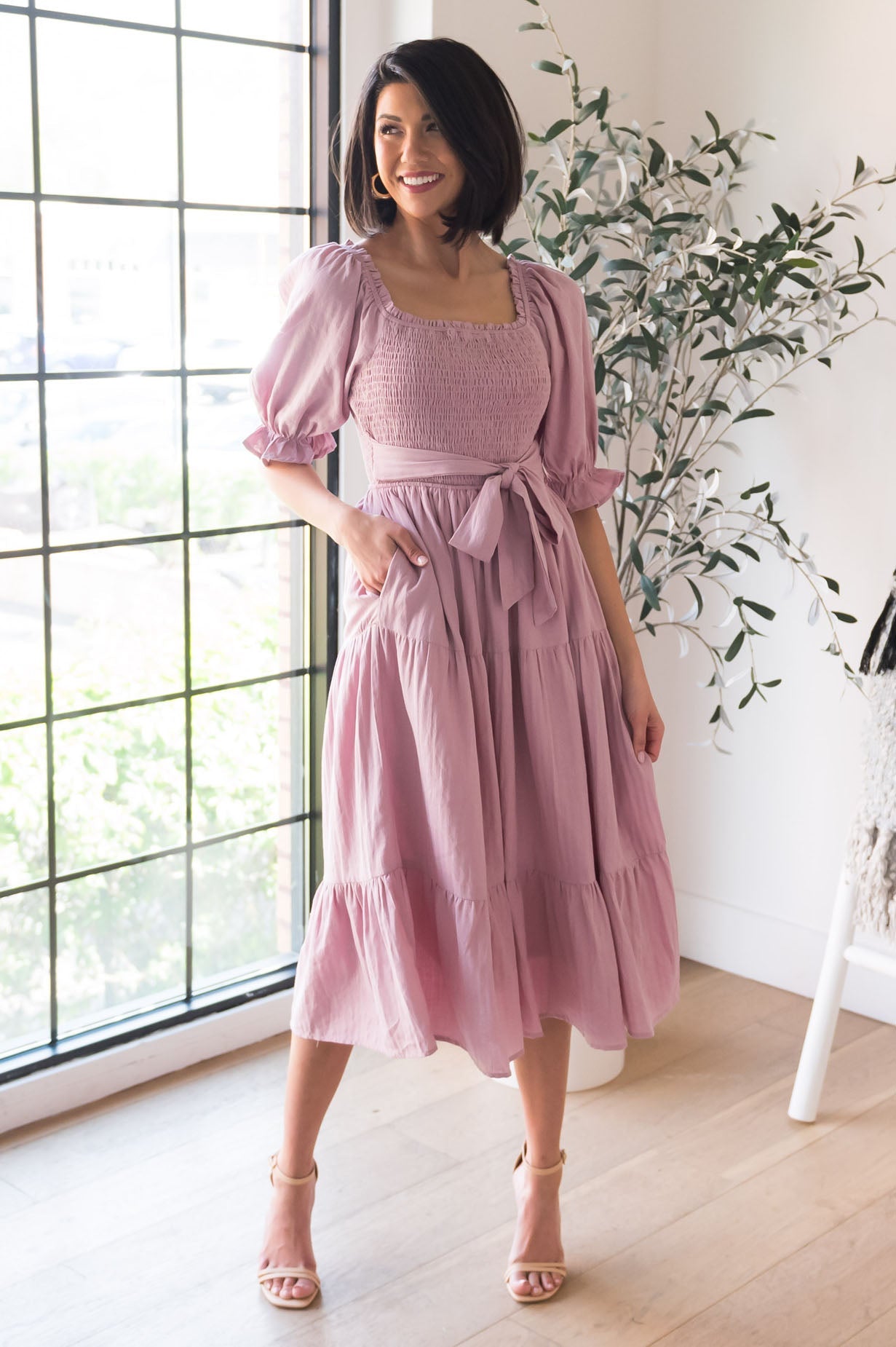 The Anjanette Modest Dresses vendor-unknown 