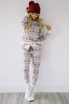 Fair Aisle Thermal Jammie Set New Year SALE vendor-unknown Ivory S