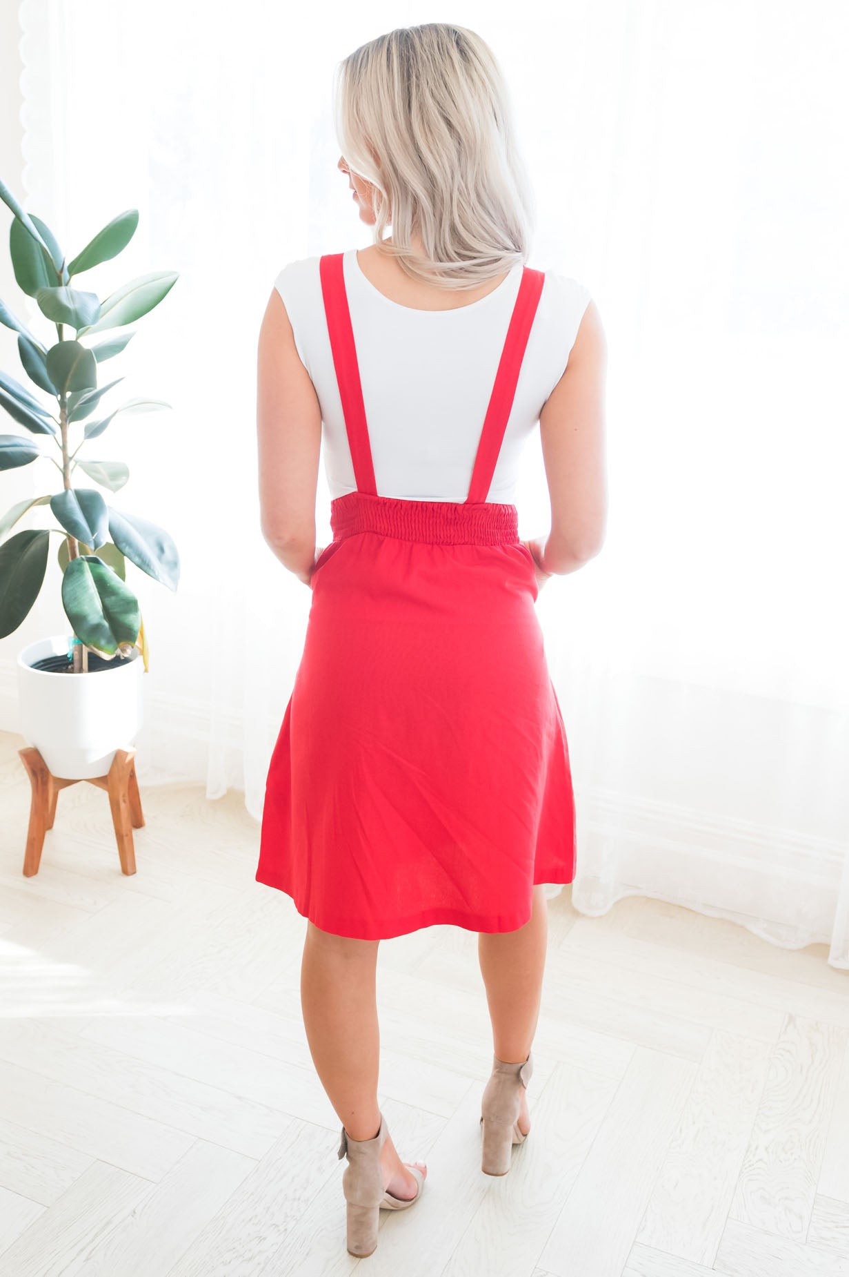 The Marzia Modest Overall Dress Modest Dresses vendor-unknown 