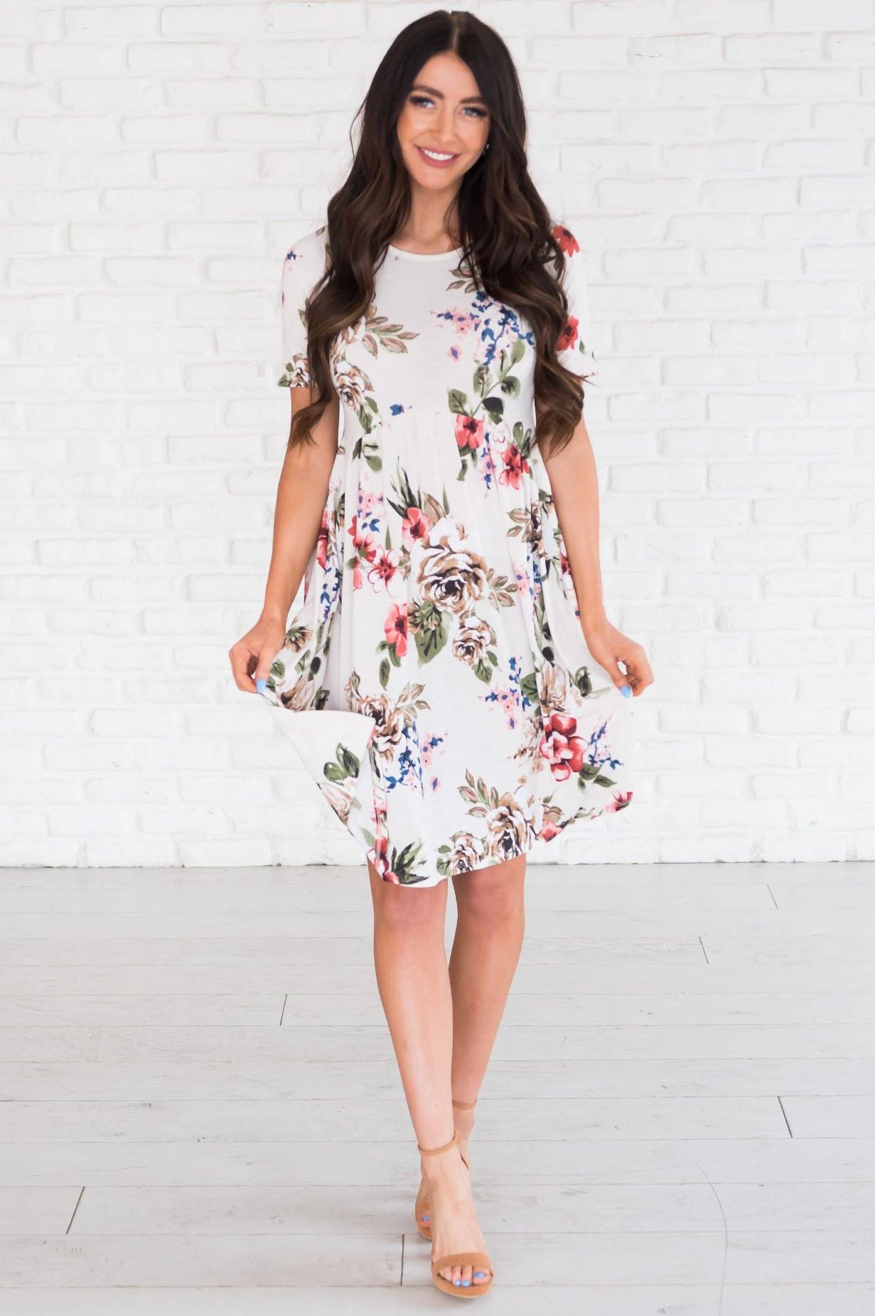 The Denisse Modest Dresses vendor-unknown 