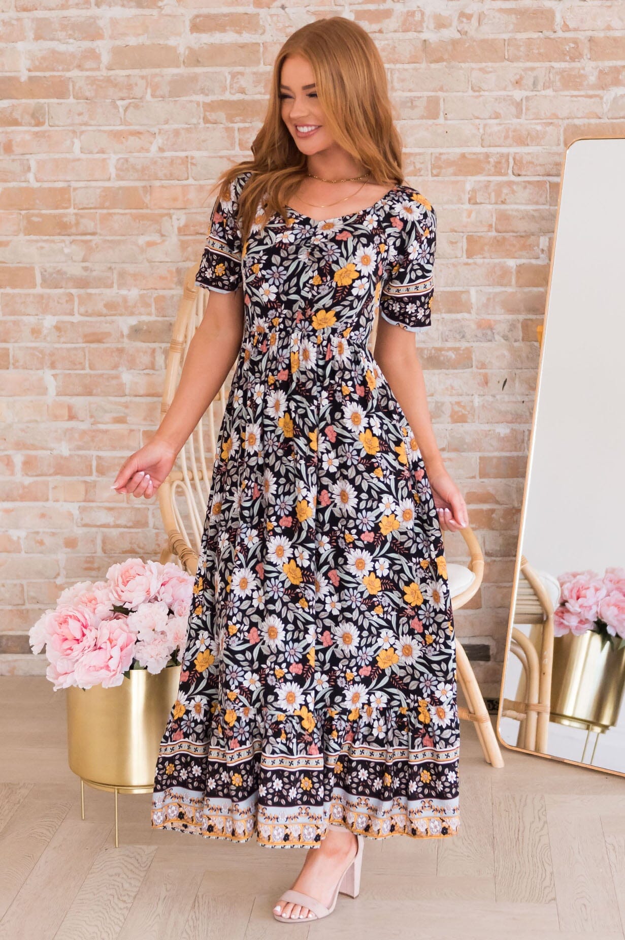 The Brea Modest Dresses vendor-unknown 