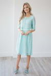 Love At First Sight- Nursing Friendly Modest Dresses vendor-unknown