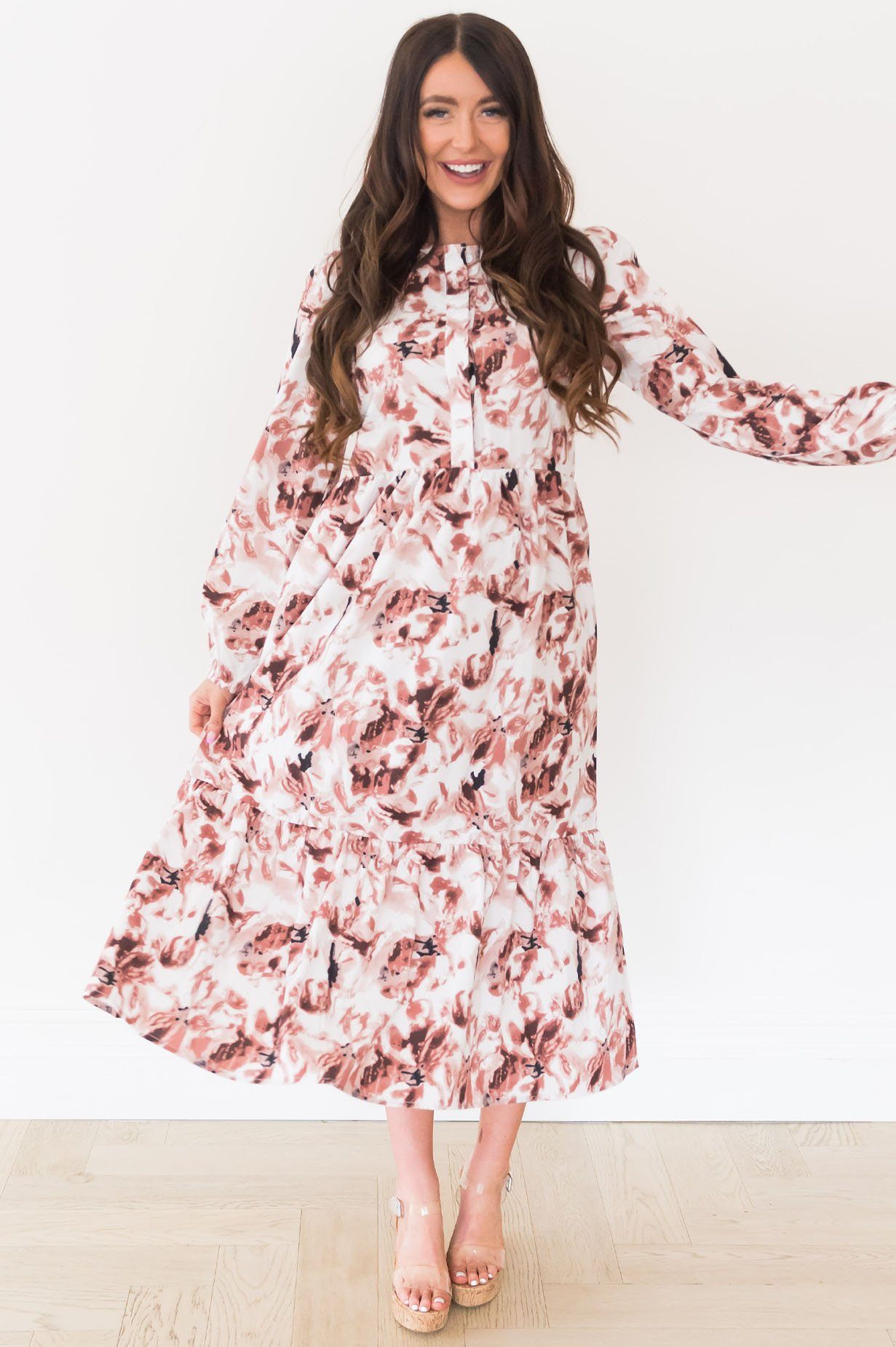 The Saundra Modest Dresses vendor-unknown 