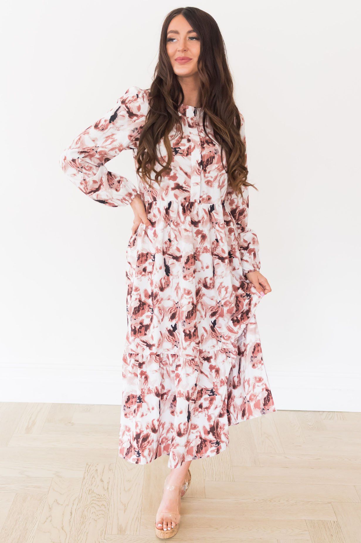 The Saundra Modest Dresses vendor-unknown 