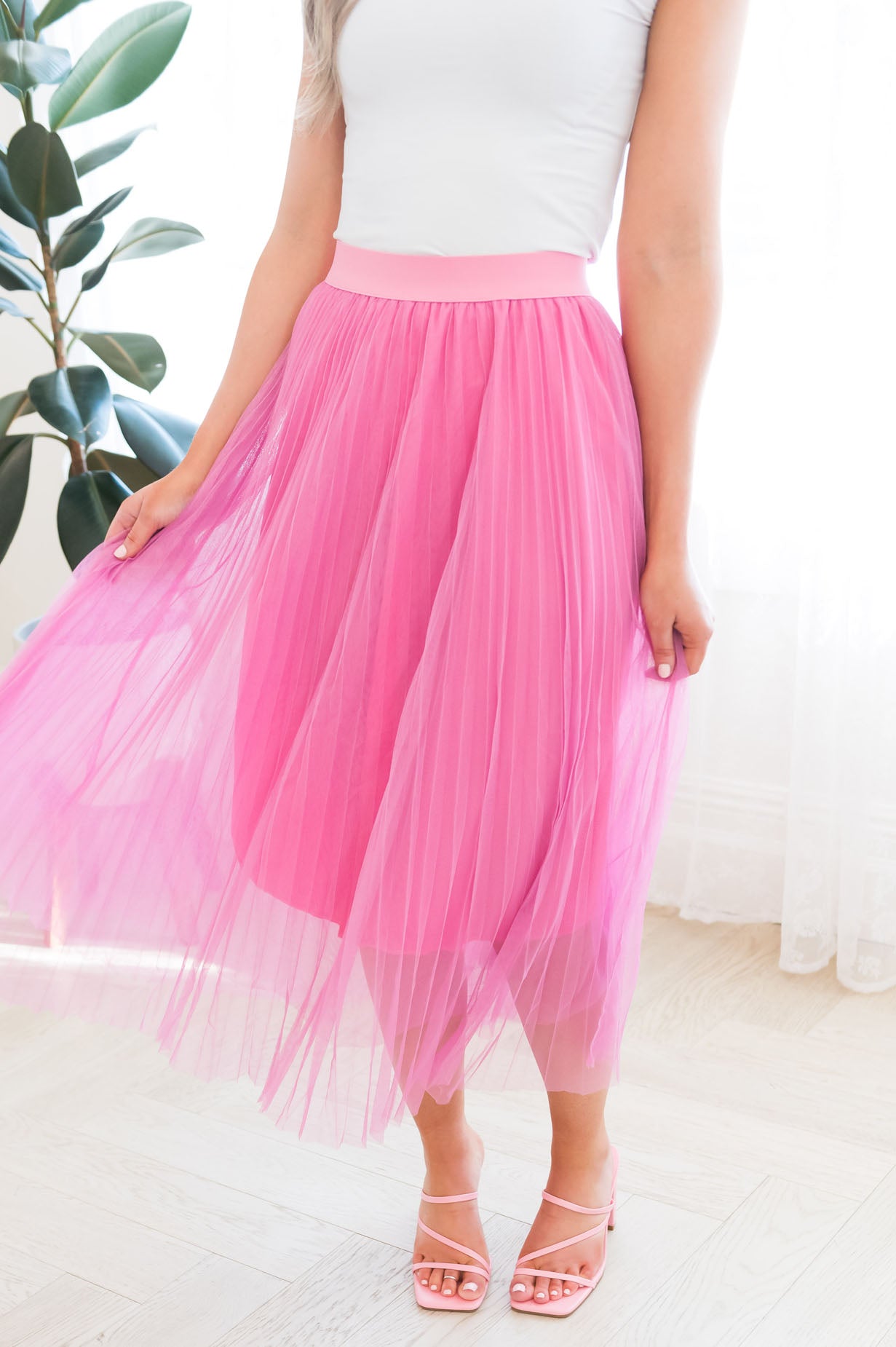 Romantic Moments Modest Tulle Skirt Skirts vendor-unknown 