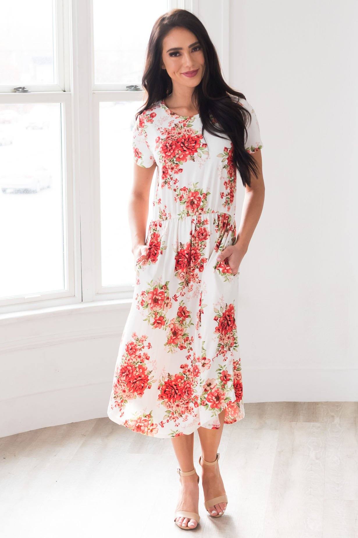 The Santana Modest Dresses vendor-unknown 