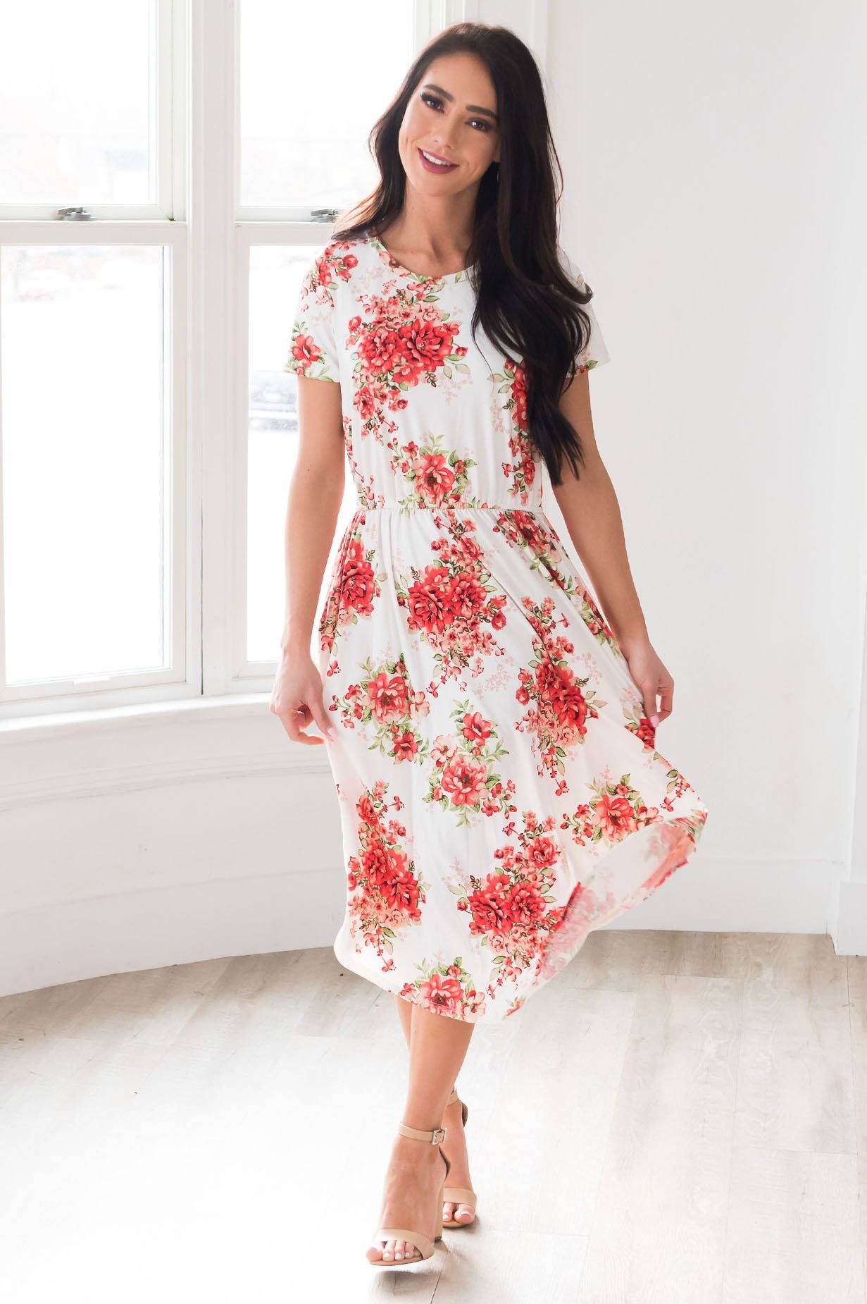 The Santana Modest Dresses vendor-unknown 