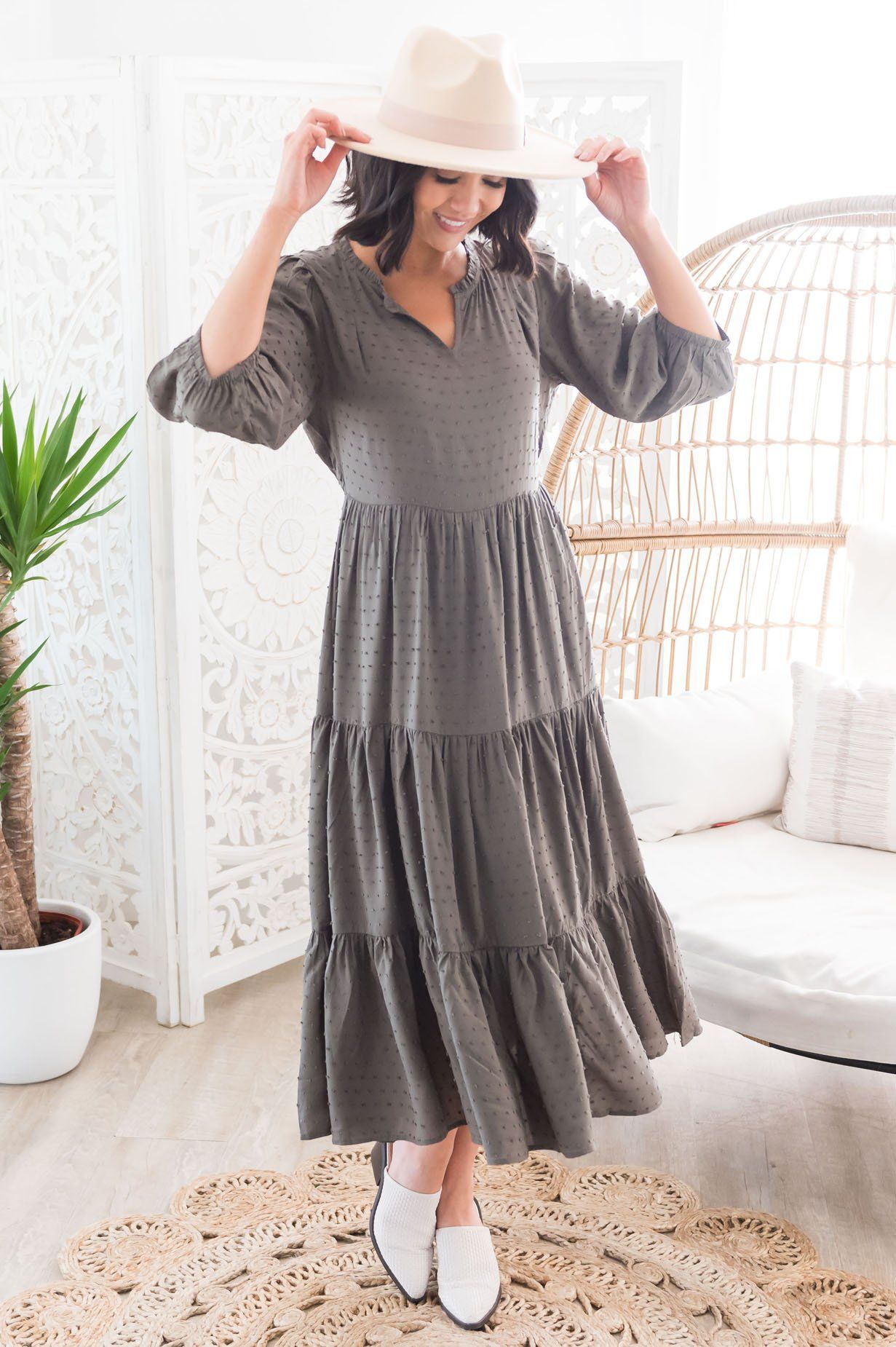 The Hana Modest Dresses vendor-unknown 