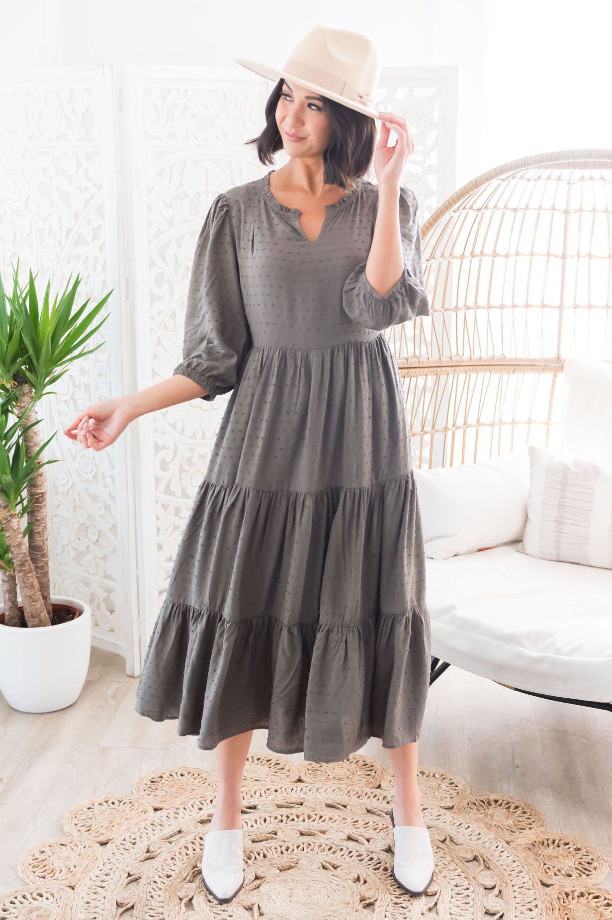 The Hana Modest Dresses vendor-unknown 