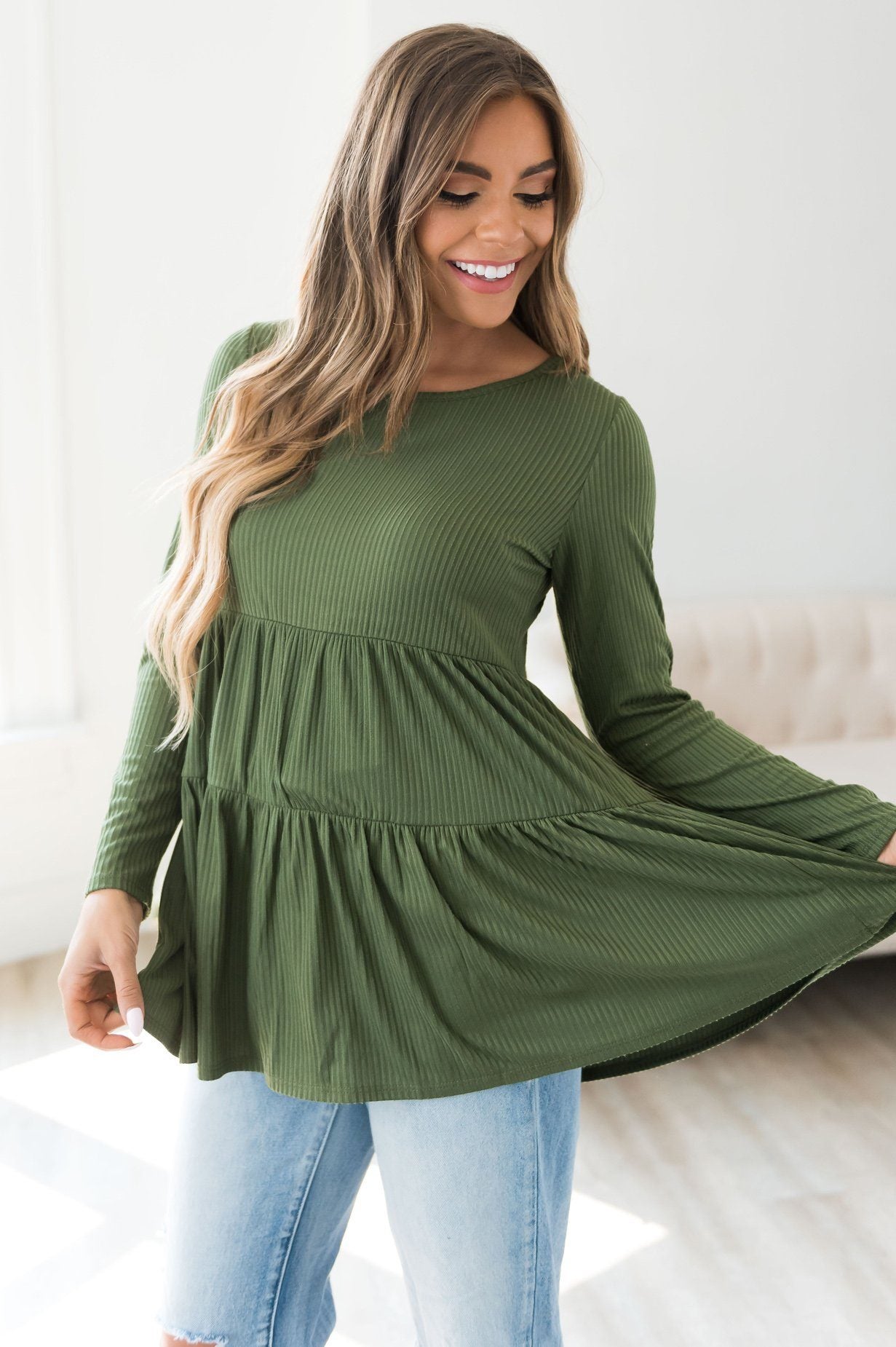 Always True Modest Tier Top 0825 Modest Dresses vendor-unknown 