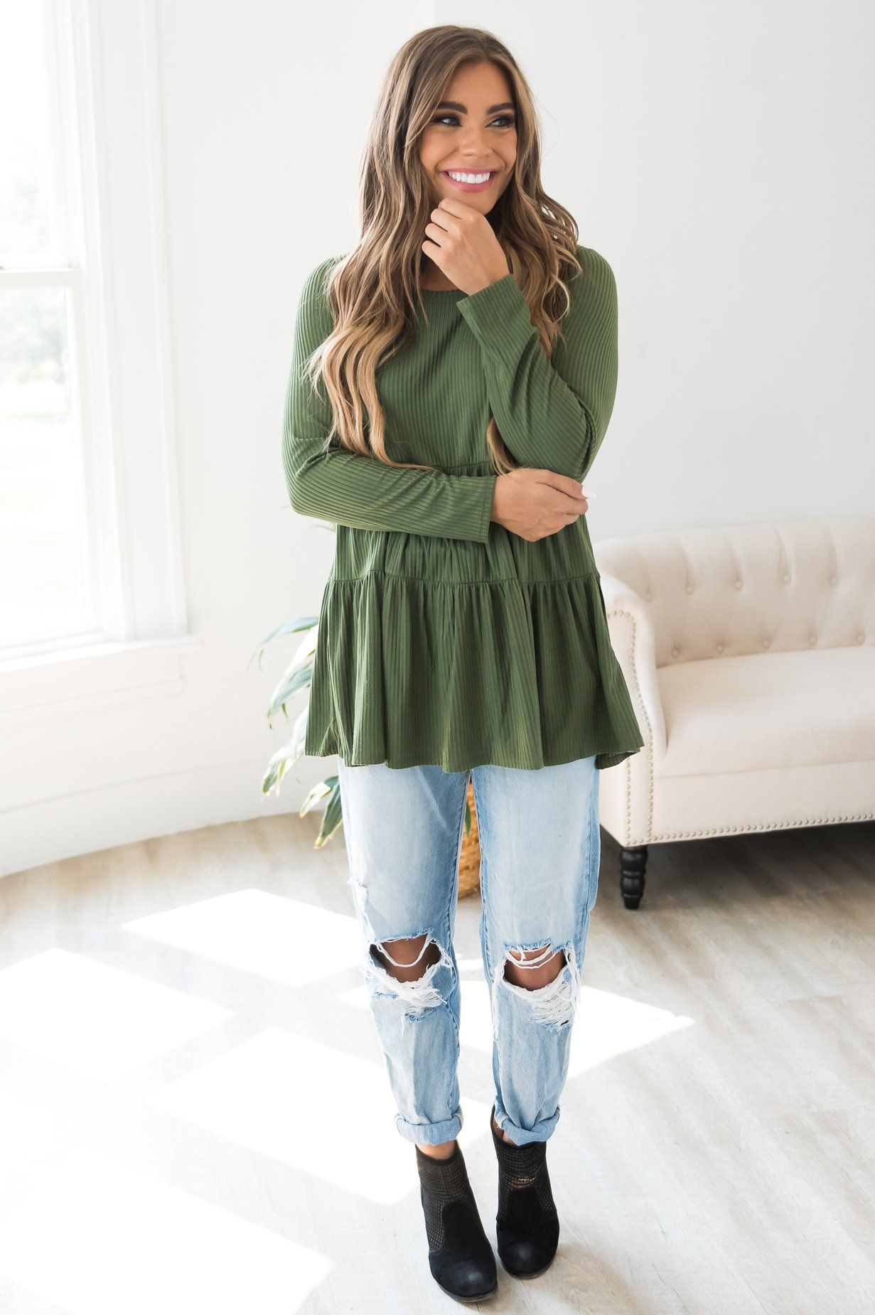 Always True Modest Tier Top 0825 Modest Dresses vendor-unknown 