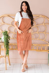 The Petra Pocket Overall Dress Modest Dresses vendor-unknown