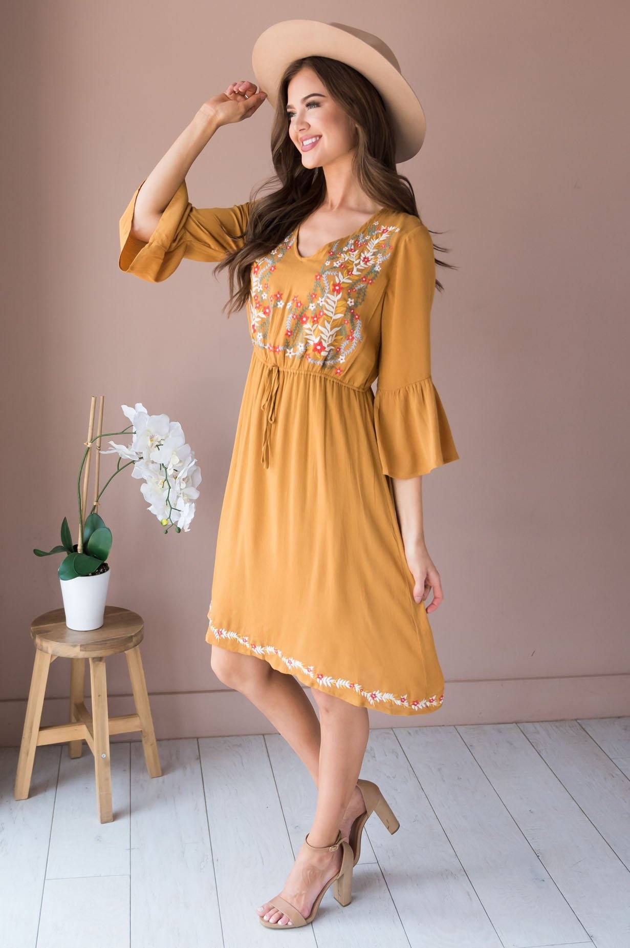 The Luciana Modest Dresses vendor-unknown 