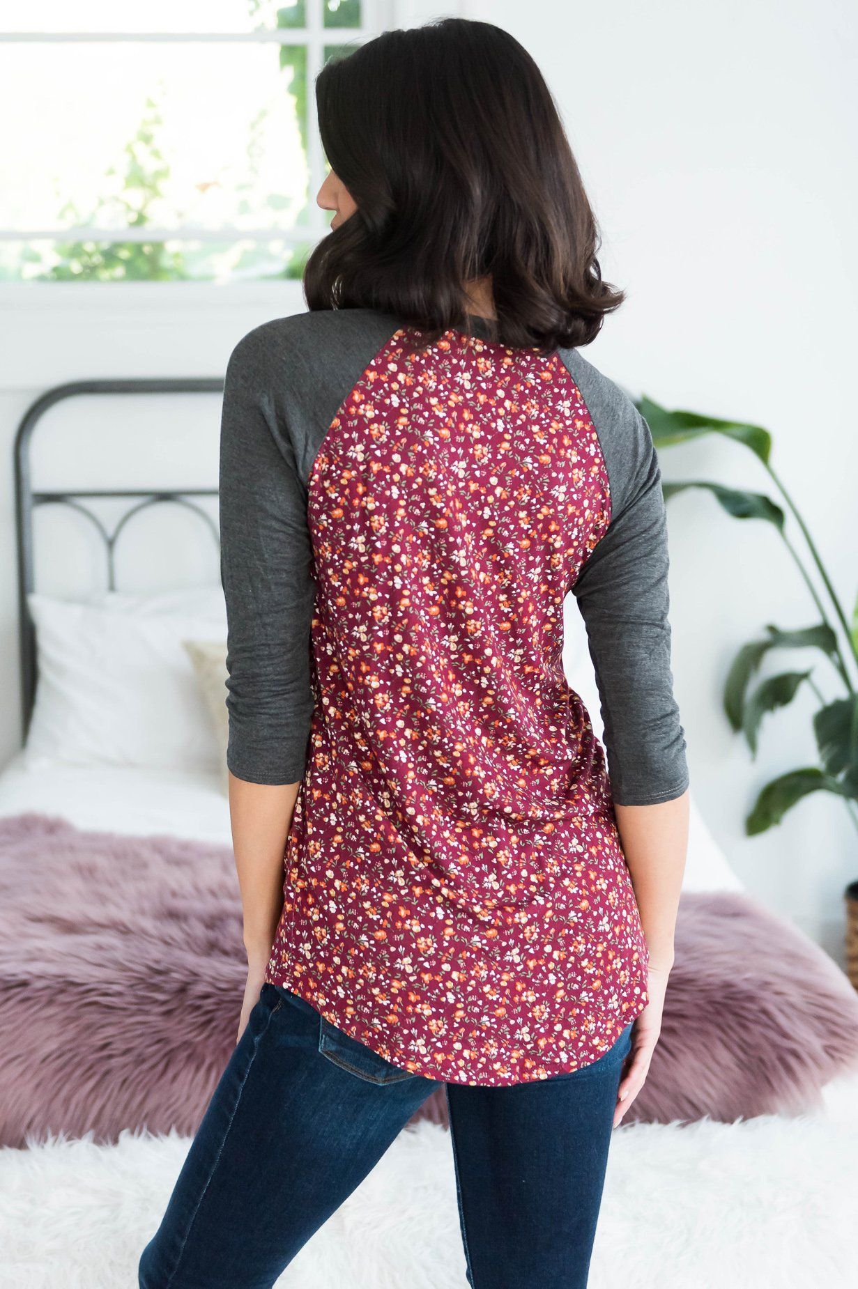 Meet Me There Modest Baseball Tee 0968 Modest Dresses vendor-unknown 