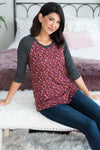 Meet Me There Modest Baseball Tee 0968 Modest Dresses vendor-unknown