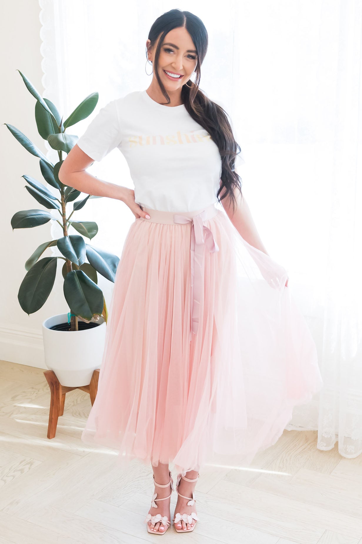 Sunshine Modest Tee Modest Dresses vendor-unknown 